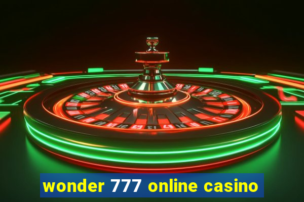 wonder 777 online casino