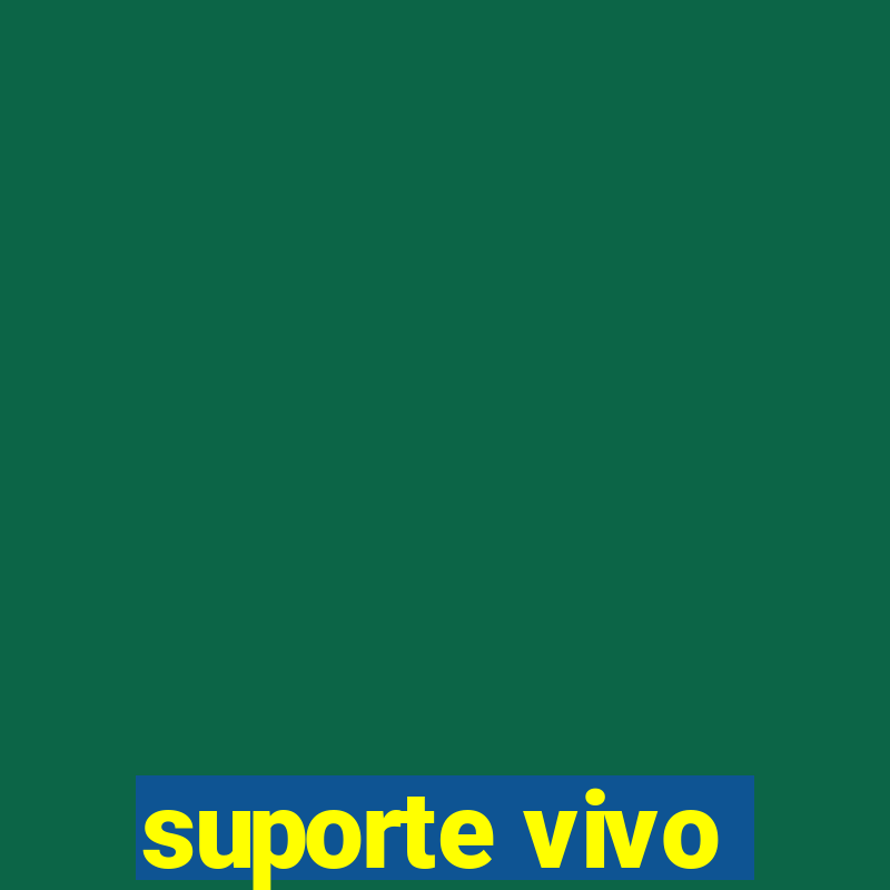 suporte vivo