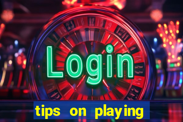 tips on playing slot machines