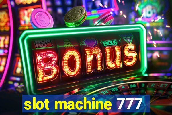 slot machine 777