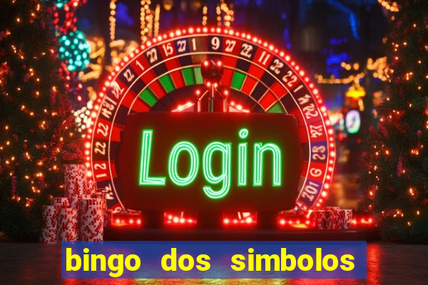 bingo dos simbolos da pascoa