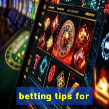 betting tips for