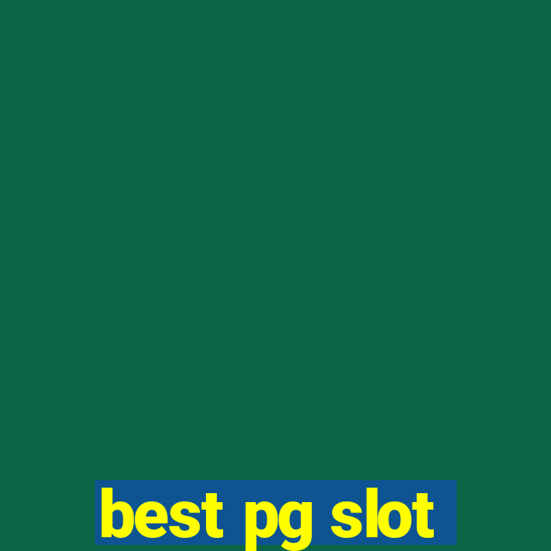 best pg slot