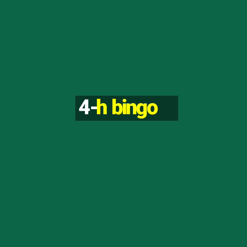 4-h bingo