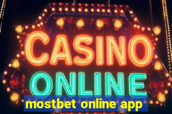 mostbet online app