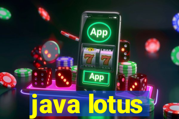 java lotus