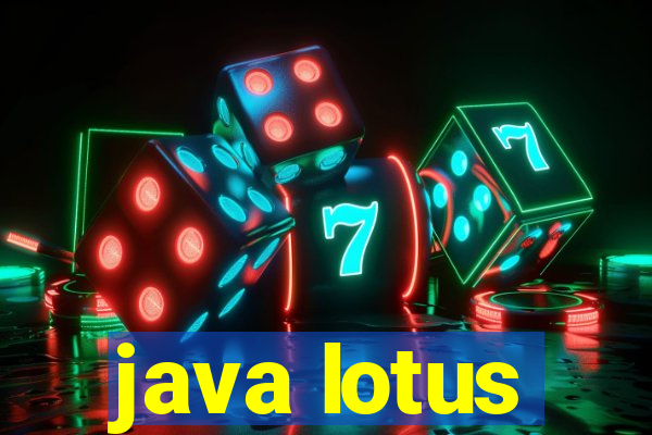 java lotus