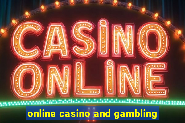 online casino and gambling