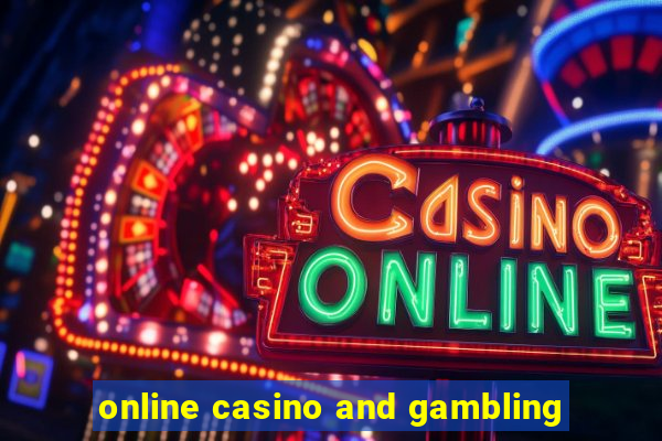 online casino and gambling