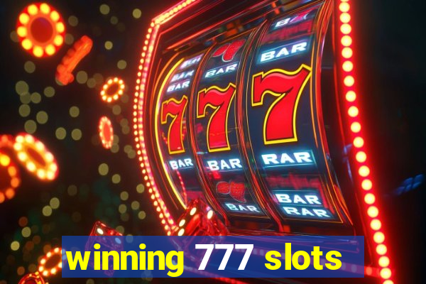 winning 777 slots