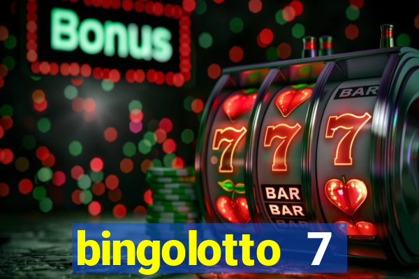 bingolotto 7 januari 2024