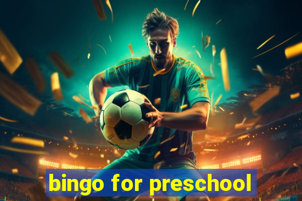 bingo for preschool