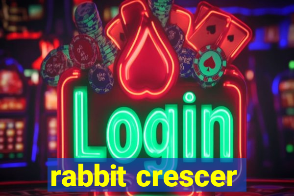 rabbit crescer