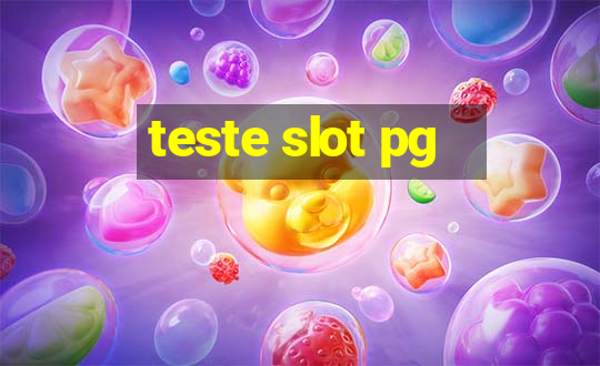 teste slot pg