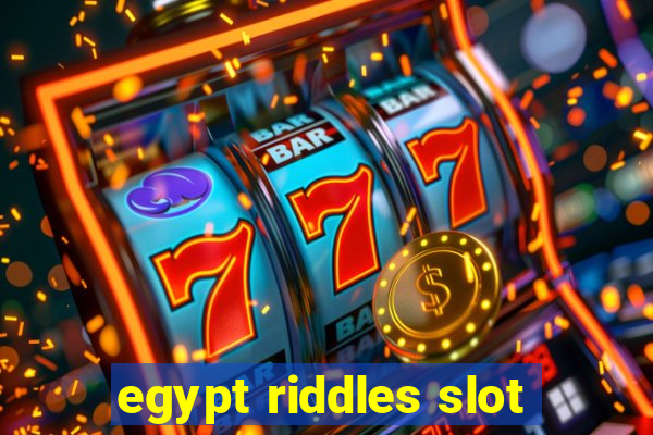 egypt riddles slot