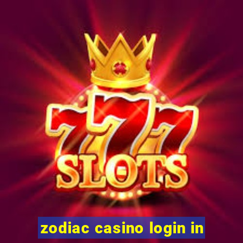 zodiac casino login in