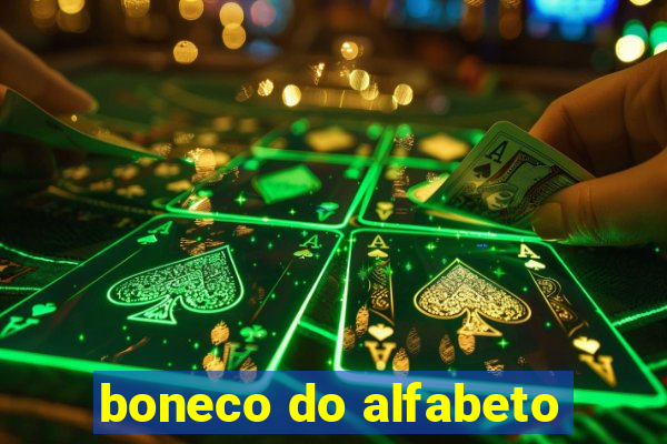 boneco do alfabeto