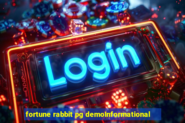 fortune rabbit pg demoInformational