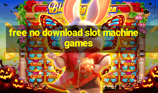 free no download slot machine games