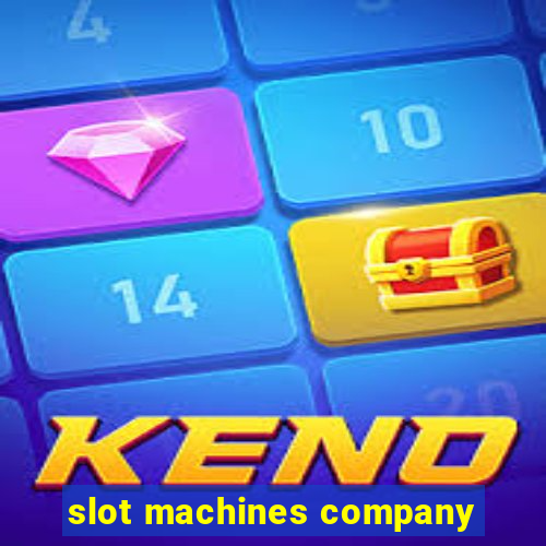 slot machines company