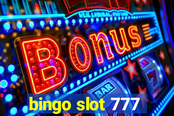 bingo slot 777