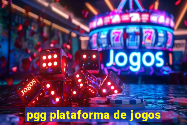 pgg plataforma de jogos