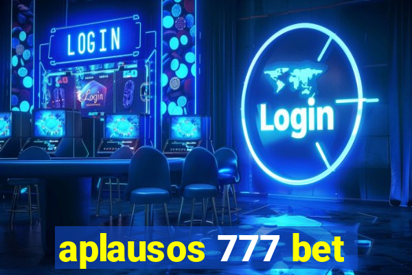 aplausos 777 bet