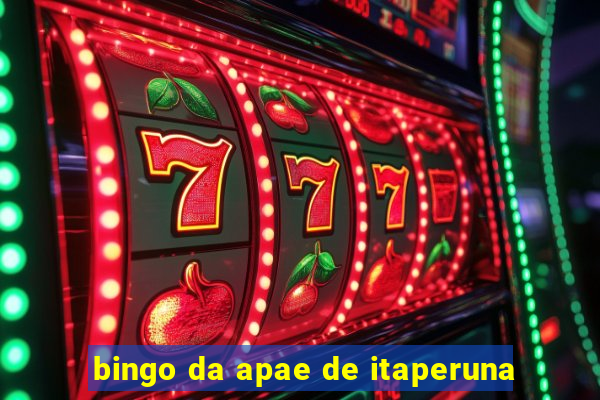 bingo da apae de itaperuna