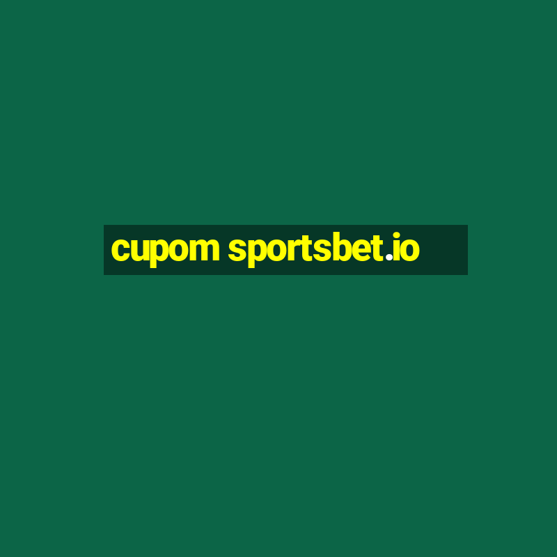 cupom sportsbet.io