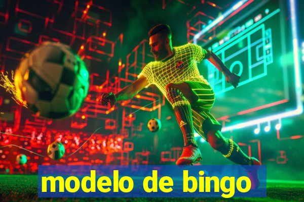 modelo de bingo