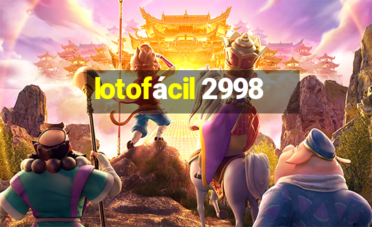 lotofácil 2998