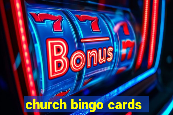 church bingo cards