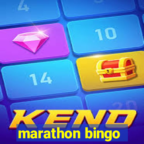 marathon bingo