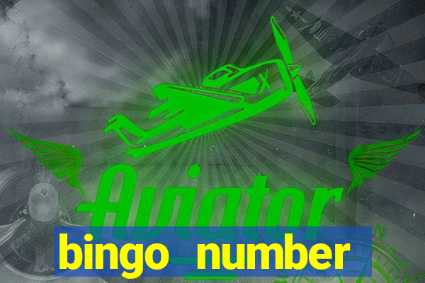 bingo number generator online