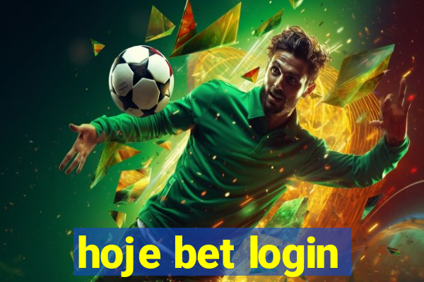 hoje bet login