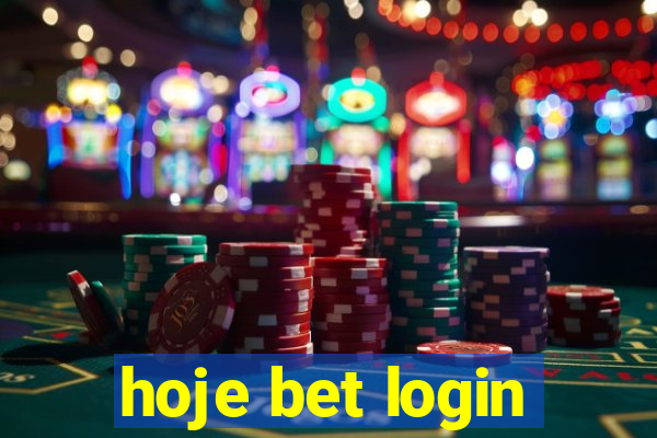 hoje bet login