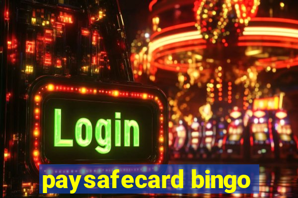 paysafecard bingo