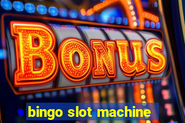 bingo slot machine