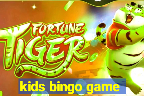 kids bingo game