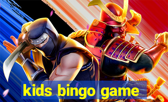 kids bingo game