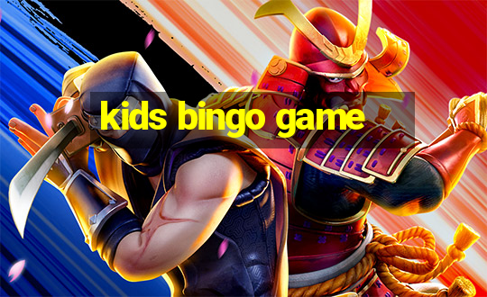 kids bingo game