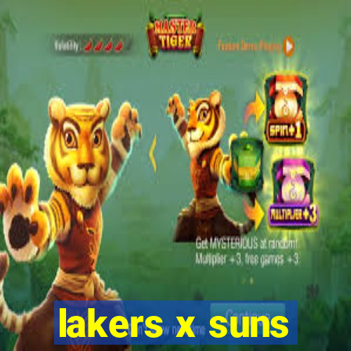 lakers x suns