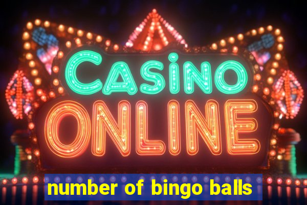 number of bingo balls