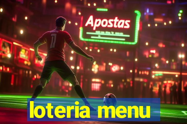 loteria menu