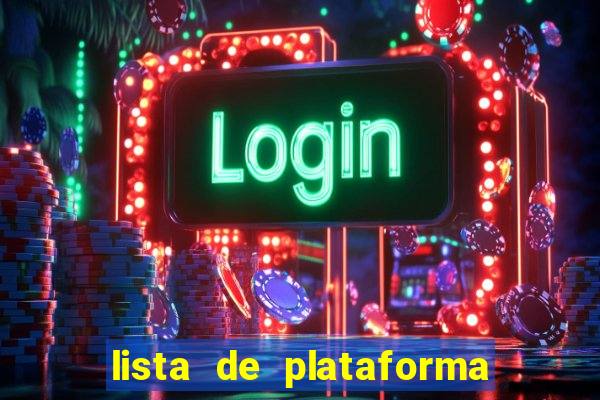 lista de plataforma de jogos