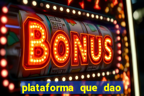 plataforma que dao b么nus no cadastro