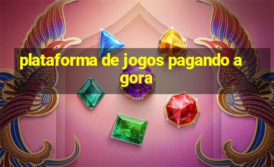 plataforma de jogos pagando agora