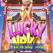 free to play slots no download