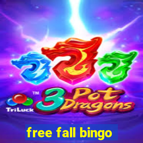 free fall bingo