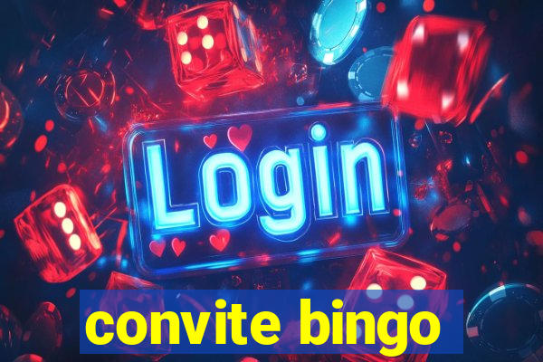 convite bingo